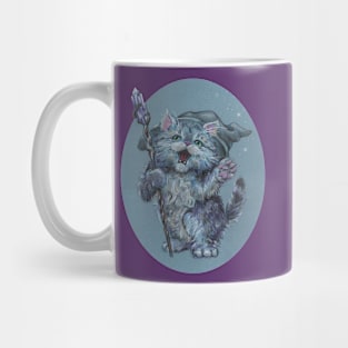 Wizard Kitty (probably casting catnip spells) Mug